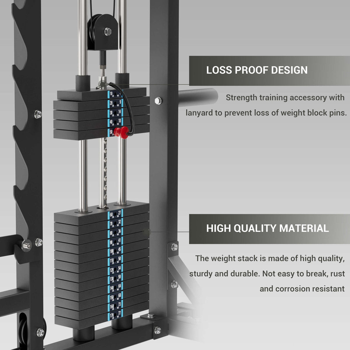 Major Fitness Weight Stack Set