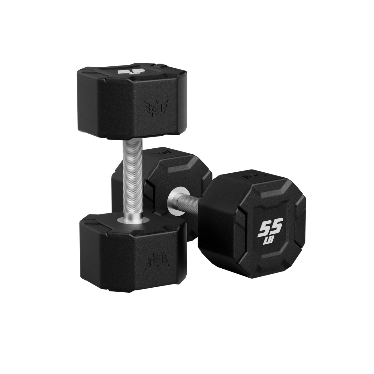 Major Fitness Heritage Series Urethane Octagonal-Shield Dumbbells